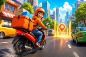 City Delivery Rider Simulator