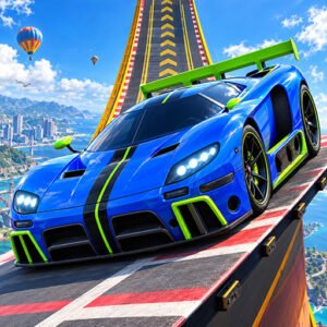 Impossible Car stunt Game
